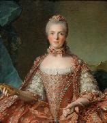 Jean Marc Nattier Madame Adeaide de France Tying Knots oil painting reproduction